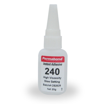Permabond® 240 Slow Cure Superglue 20gm