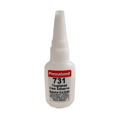 Permabond® 731 Toughened Clear Superglue 20gm