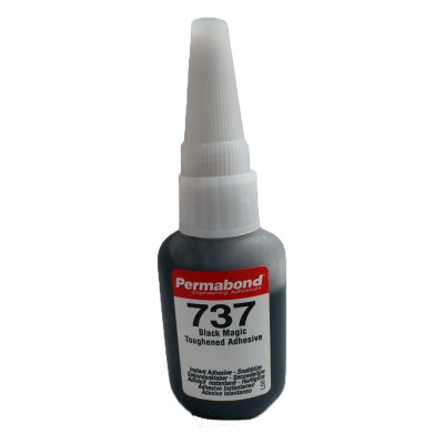 Permabond® 737 Black Magic Toughened Superglue 20gm