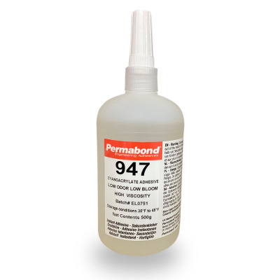 Permabond® 947 Low Odour Super Glue 500gm