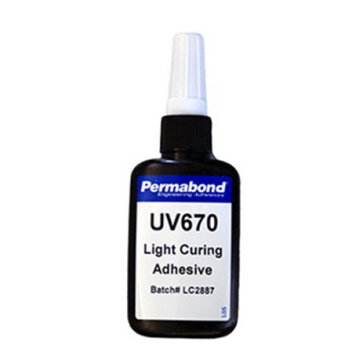 Permabond® UV670 UV Curable Adhesive 50ml