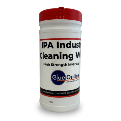 Glue Online 70/30 Isopropyl Heavy Duty Wipes x 100