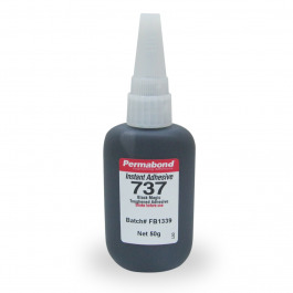 Permabond® 737 Black Magic Toughened Superglue 50gm